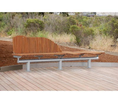 Outdoor Benches Wood on The Dyning Outdoor Bench Brings Natural Wood Elements To A Modern