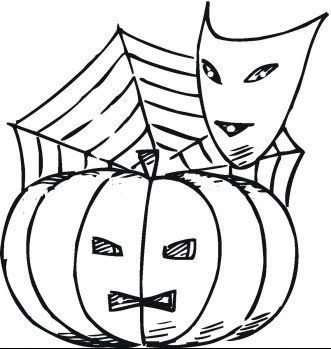 halloween coloring pages halloween spider coloring pages