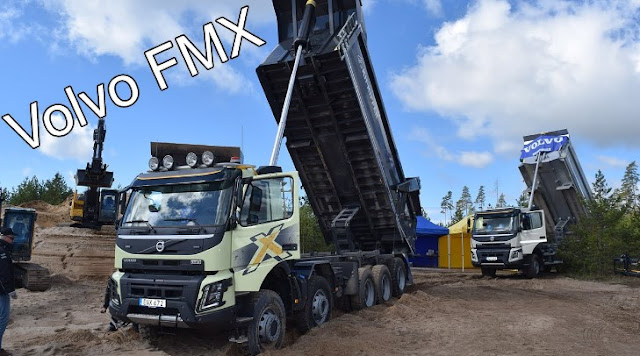 modifikasi mobil dam truk Volvo FMX 