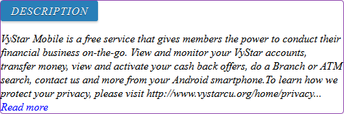 vystar credit union login