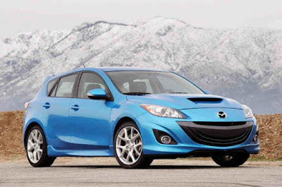 2011 Mazdaspeed 3 in blue colour
