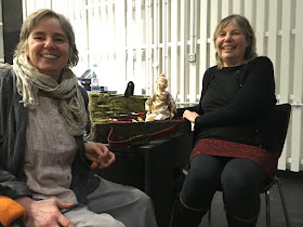 Corina Duyn and Kerrie Marshall, at Nottingham Puppetry Festival March 2018
