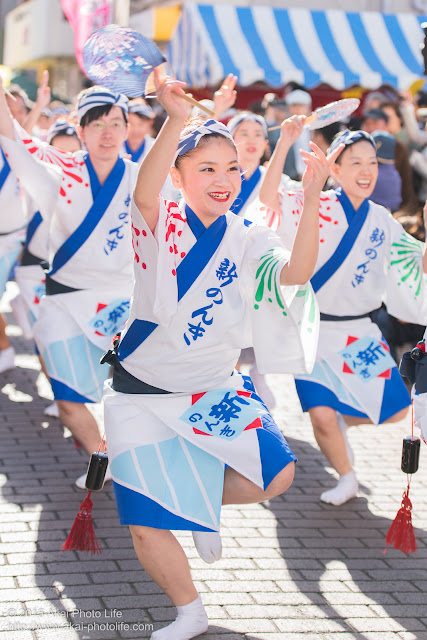 東京新のんき連 清瀬駅南口・秋のふれあい祭り 阿波踊り