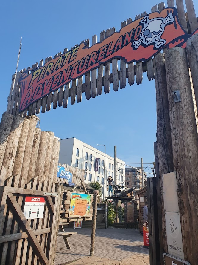 Pirate Adventureland Golf in Weston-super-Mare by Simon Brown, April 2021