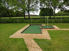 Crazy Golf course at Eaton Park in Norwich