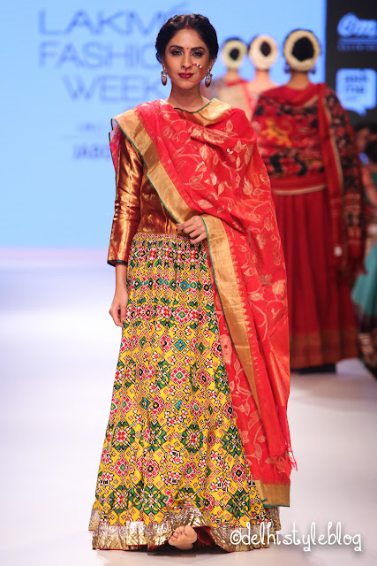 Gaurang Shah LFW AW15 Samyukta Varanasi handloom