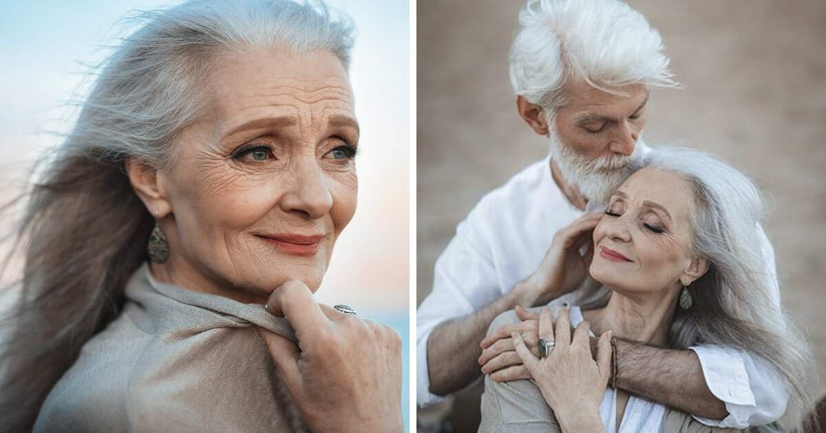 Heartwarming Pictures Of Beautiful Elderly Couple Prove That Love Has No Age Limit