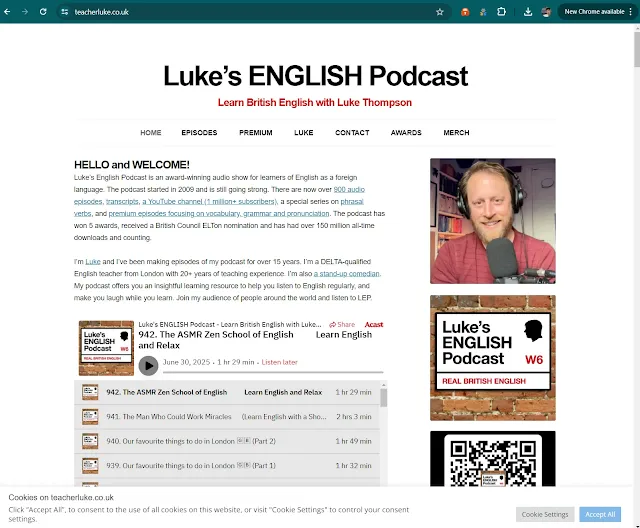 Luke's English Podcast