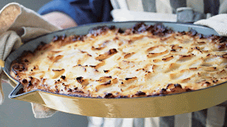 Aubergine and mushroom ‘sheep-free’ shepherd’s pie