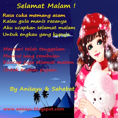  PUISI  CINTA BY ANISAYU Kumpulan Sms Puisi  Pantun Selamat  