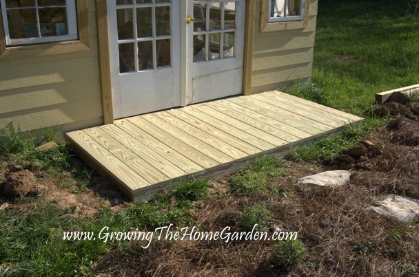 Garden Shed with a Front Porch from The Garden Shed from 
