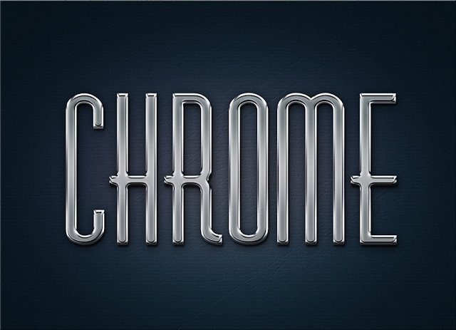 Metal Chrome Text Styles 