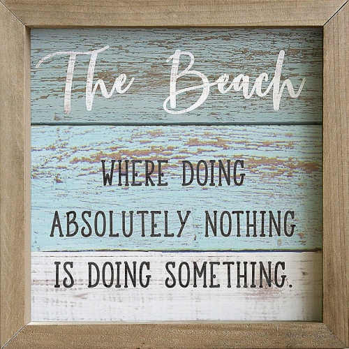 The Beach where Doing Nothing is Doing Something