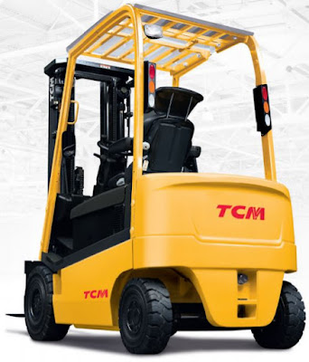 Xe nâng điện TCM 1.5 tấn cao 4.3m 4.5m 4.7m