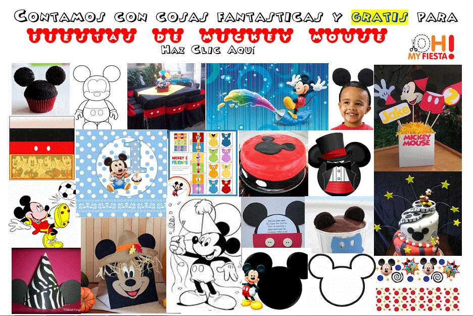 Mickey Mouse Parties. 