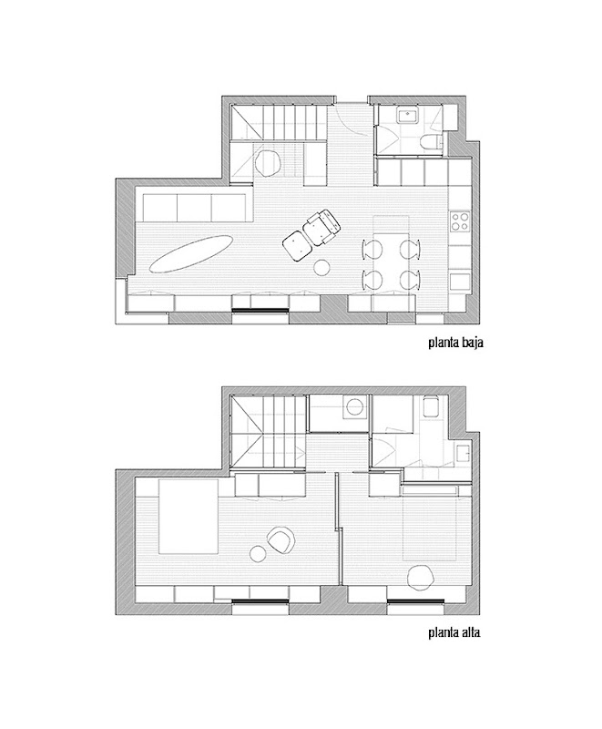 Reforma del piso Heraklith en Vigo - Castroferro Arquitectos