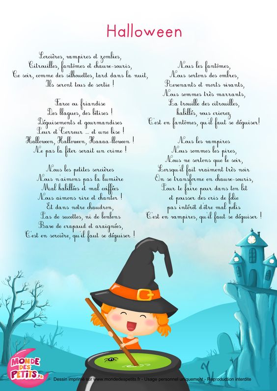 Halloween - wiersz 1 - Francuski przy kawie