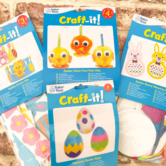 Selection of different Easter crafts