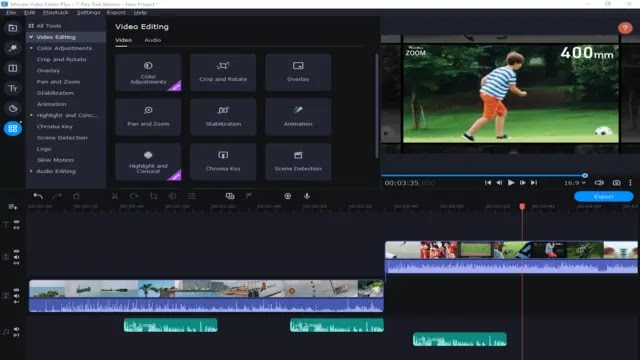 Movavi Video Editor Plus 2021 Free Download Latest Version. It is full offline installer standalone setup of Movavi Video Editor Plus 2021.