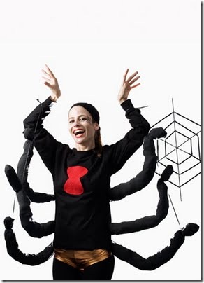disfraz araña mujer