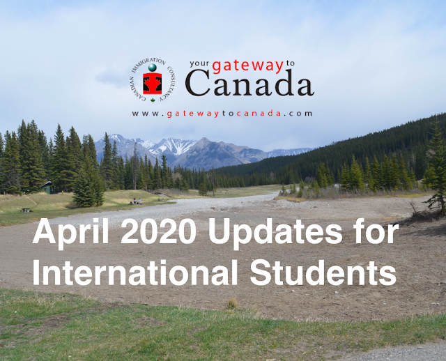 April 2020 EDUCANADA Update: Information for International Students