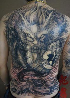 Gambar Tattoo Naga China - Chinese Dragon Tattoo | Koleksi ...