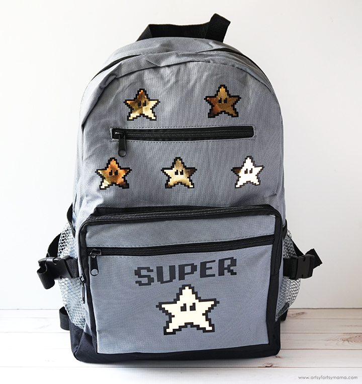 DIY Super Star Backpack and Lunchbox