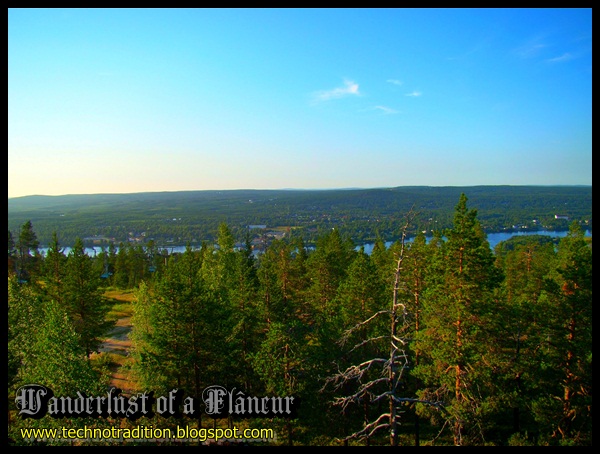 View from Lapland Hotel Sky Ounasvaara Rovaniemi