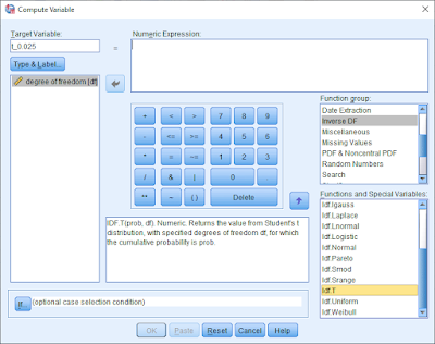 Kotak dialog compute variable SPSS