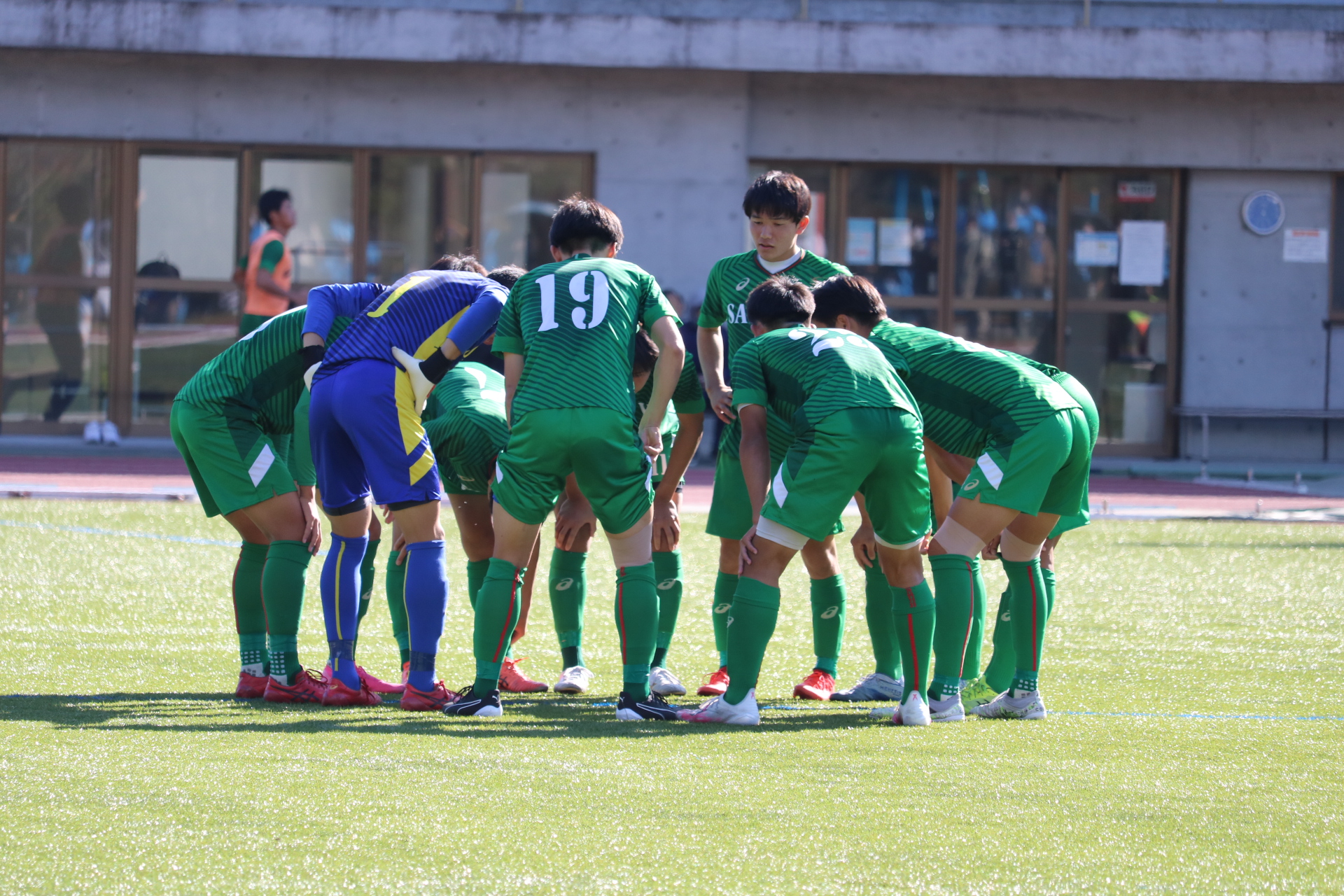 作陽サッカー部男子 第99回 全国高校サッカー選手権大会 岡山県大会 準々決勝vs創志学園