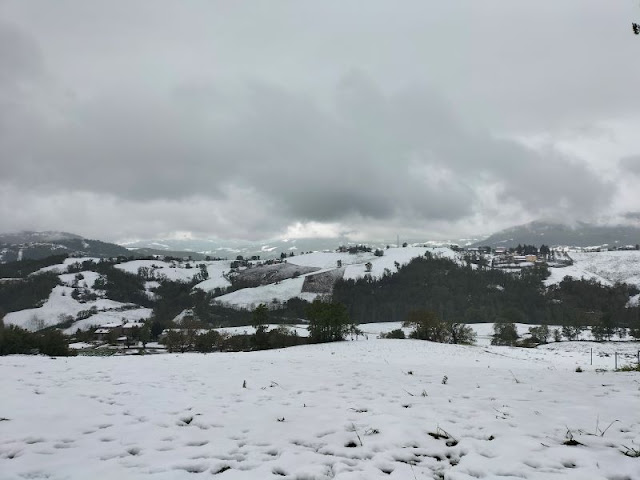 paesaggi innevati via vandelli