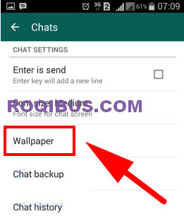 cara mengganti tema whatsapp