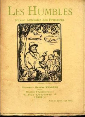 Les Humbles, cahier du 1er mai 1918 (collection musée)