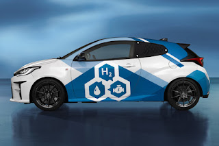 Toyota GR Yaris H2 Concept (2021) Side