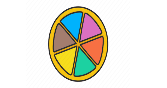 In which is shape playing pieces used in Trivial Pursuit are?