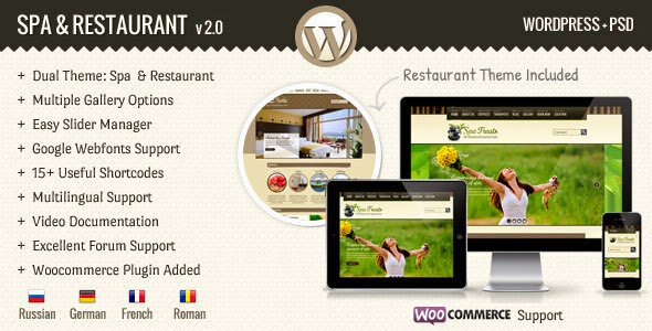 Restaurant Wp Theme New