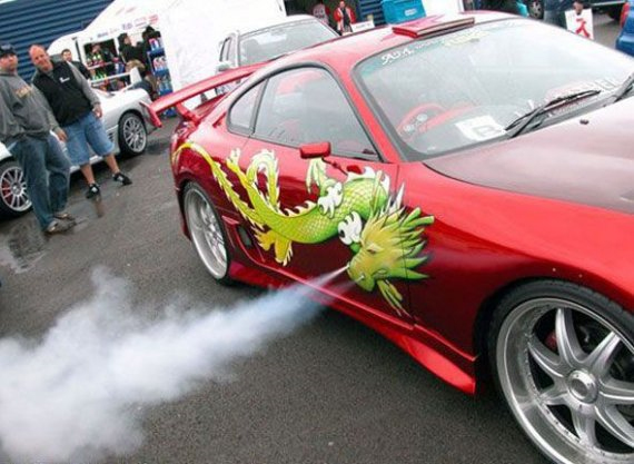 Toyota Supra twin turbo Dragon tuning