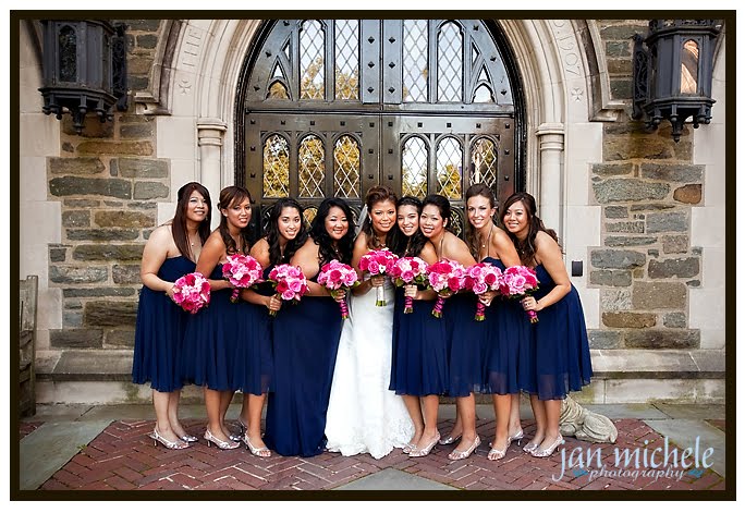 bridesmaids jan michele photography