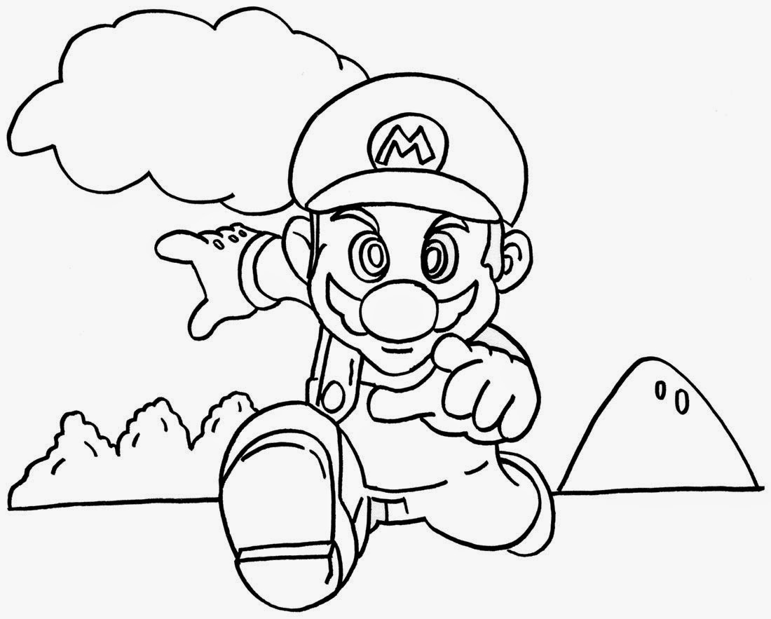 Super Mario Brothers Coloring Pages 3