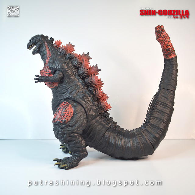 Hand Painted Shin Godzilla by Putra Shining