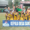 SSB Kompas Juara I Festival Sepak Bola Piala Kepala Desa Sampali Percut Sei Tuan