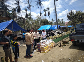 Terus Bergerak Sebar Kebaikan, AAS Community Soppeng Bantu 5 Korban Kebakaran di Desa Labae