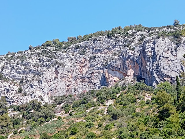 escalade Croatie à Hvar secteur Milna