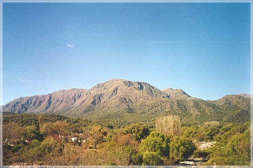 Vista del Cerro Uritorco