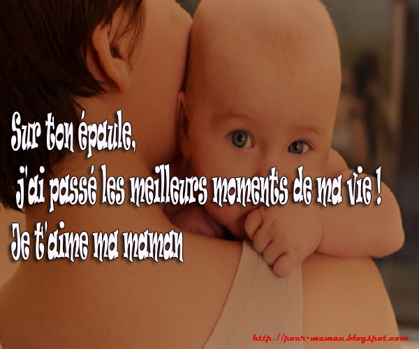 Image message - mots pour maman