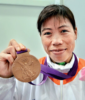 Indian Boxer M. C. Mary Kom
