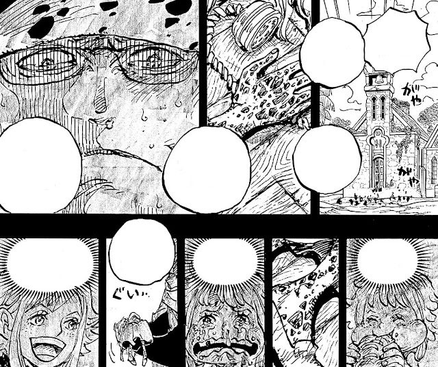 ワンピース 漫画 1098話 くま ジニー 青玉鱗 病気 ONE PIECE Chapter 1098