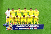 VILLARREAL C. F. Temporada 2017-18. Barbosa, Bakambu, Víctor Ruiz, Rodri, Álvaro y Mario Gaspar. Samu Castillejo, Manu Trigueros, Pablo Fornals, Jaume Costa y Nicola Sansone. VILLARREAL C. F. 3 S. D. EIBAR 0. Domingo 01/10/2017, 18: 30. Campeonato de Liga de 1ª División, jornada 7. Villarreal, Castellón, estadio de La Cerámica: 17.090 espectadores. GOLES: ⚽1-0: 25’, Bakambú. ⚽2-0: 52’, Bakambú. ⚽3-0: 76’, Bakambú.