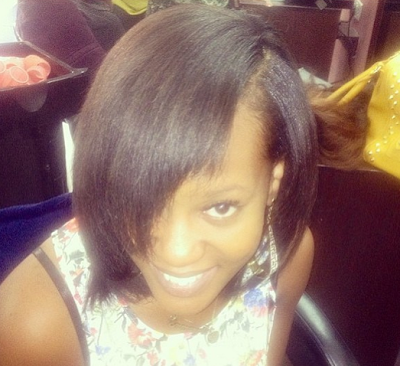 Emma Nyra rocks beautiful natural hair