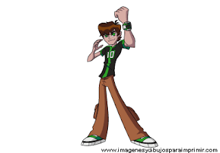 Dibujos de ben 10 omniverse para imprimir